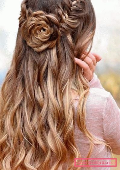 Hairstyles for prom 2019 - top of the most beautiful hairstyles for the evening