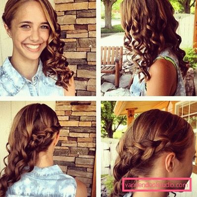 Hairstyles for prom 2019 - top of the most beautiful hairstyles for the evening