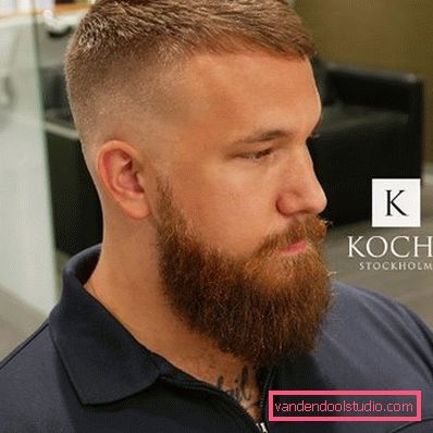 Hairstyles under the cap for long and medium hair - photos