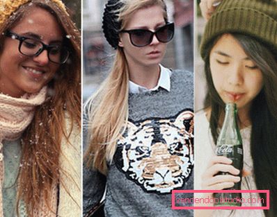 Hairstyles under the cap for long and medium hair - photos