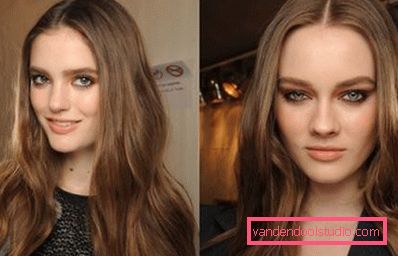 two brown models two brown models