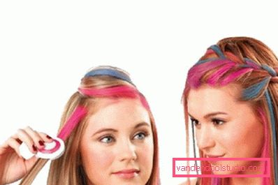 Colored hair