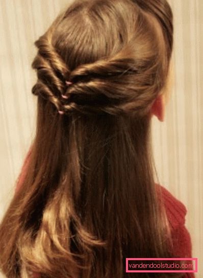 Hairstyles for girls on medium hair A variety of hairstyles for girls on medium hair
