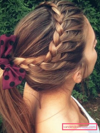 Hairstyles for girls on medium hair A variety of hairstyles for girls on medium hair