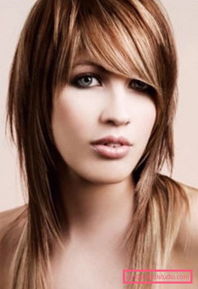 Varieties of graded haircuts for long hair
