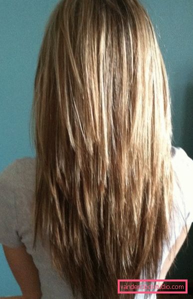 Varieties of graded haircuts for long hair