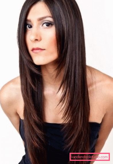 Varieties of graded haircuts for long hair