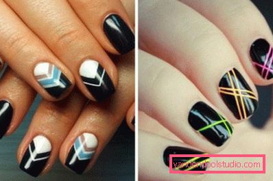 nail design with stripes nail design with stripes
