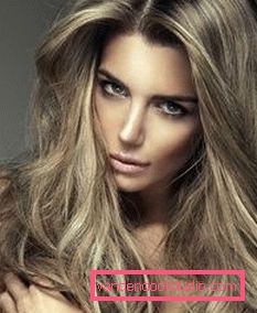 Beautiful hair coloring The most beautiful dark and light hair dye