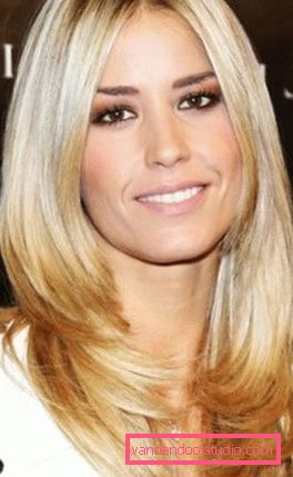 The most beautiful dark and light hair dye