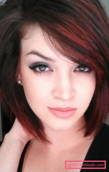 Beautiful hair coloring for brunettes ombre The most beautiful dark and light hair dye
