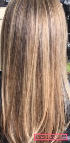 Beautiful coloring of blond hair The most beautiful dark and light hair dye