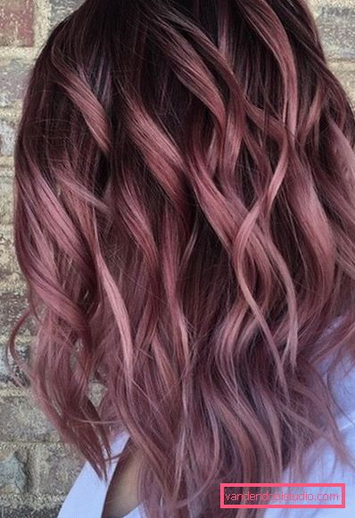 Beautiful hair coloring for brunettes balajazh The most beautiful dark and light hair dye