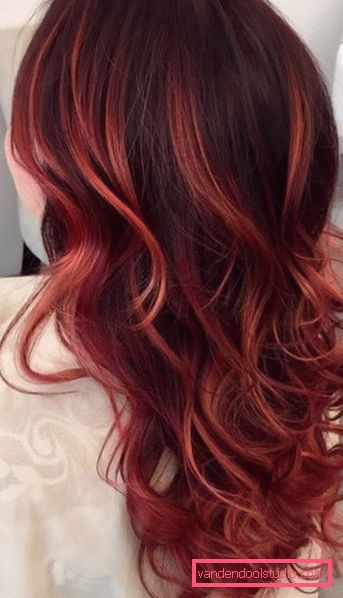Beautiful hair coloring for brunettes balajazh The most beautiful dark and light hair dye