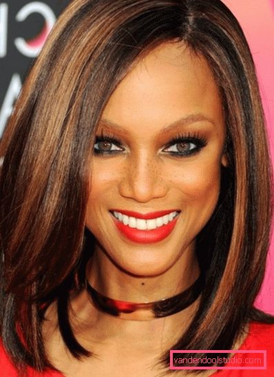 Beautiful hair coloring for brunettes The most beautiful dark and light hair dye