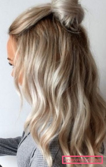 Beautiful hair coloring shatush The most beautiful dark and light hair dye