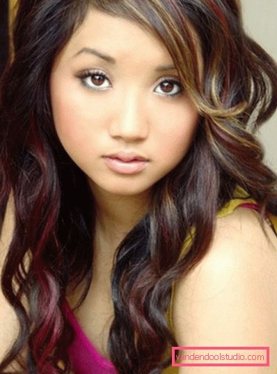 Beautiful hair coloring for brunettes The most beautiful dark and light hair dye