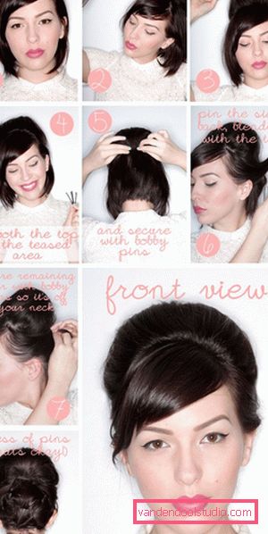 The most beautiful hairstyles for short hair