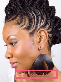 The most unusual hairstyles - beautiful and original styling.