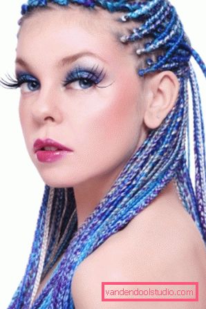 The most unusual hairstyles - beautiful and original styling.