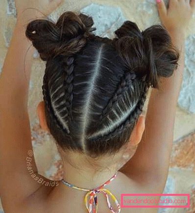 The most unusual hairstyles - beautiful and original styling.