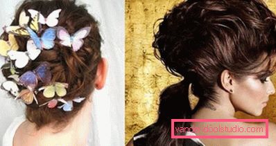 The most unusual hairstyles - beautiful and original styling.