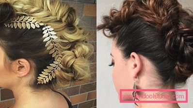 The most unusual hairstyles - beautiful and original styling.