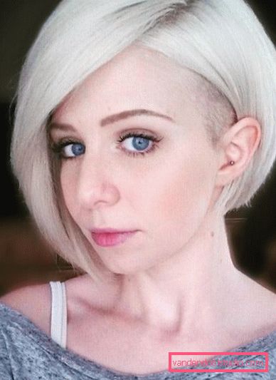 Fashionable haircuts for girls with shaved temple The most popular and fashionable haircuts for girls 2019