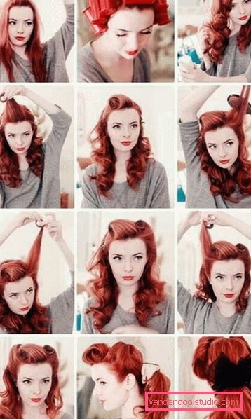 Sexy And Uncommon Pin Up Hairstyles Step By Step Execution Hairstyle Blog