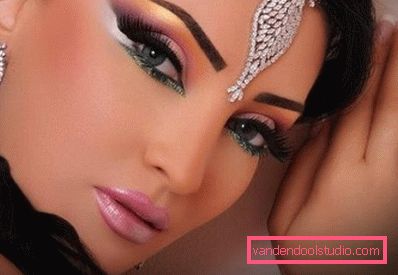 attractive oriental make up