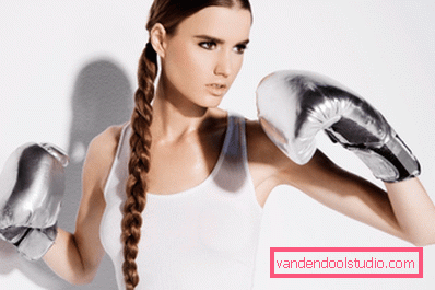braid as a sports styling braid as a sports styling