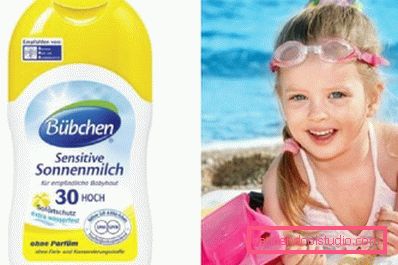 Bubchen for children's tanning Bubchen for children's tanning