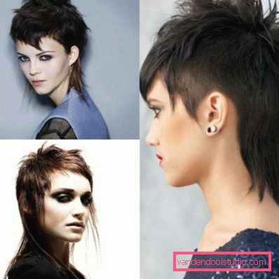 Haircut Gavrosh for medium and short hair - women's and men's hairstyles