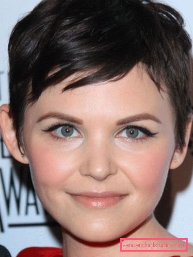 Haircut Pixie for short hair 2018 - 2019 - photos from all sides