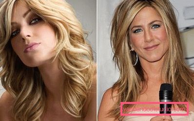 Jennifer Aniston and another blonde Jennifer Aniston and another blonde