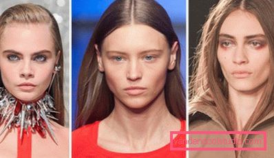 three long-haired models three long-haired models