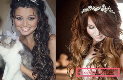 Wedding hairstyles for long hair - 250 actual photos