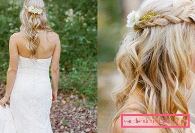 Wedding hairstyles for long hair - 250 actual photos