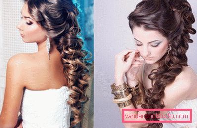 Wedding hairstyles for long hair - 250 actual photos