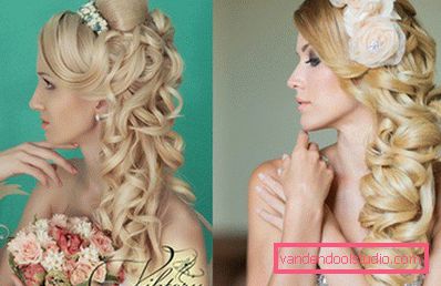 Wedding hairstyles for long hair - 250 actual photos