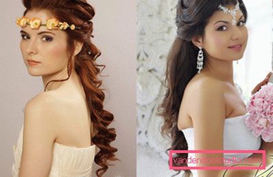 Wedding hairstyles for long hair - 250 actual photos