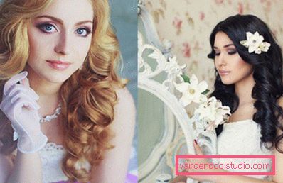 Wedding hairstyles for long hair - 250 actual photos