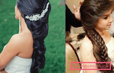 Wedding hairstyles for long hair - 250 actual photos