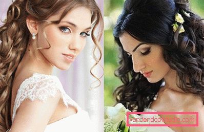 Wedding hairstyles for long hair - 250 actual photos
