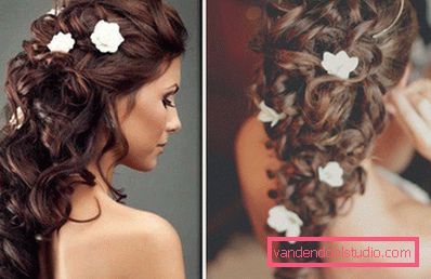 Wedding hairstyles for long hair - 250 actual photos