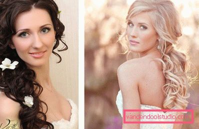 Wedding hairstyles for long hair - 250 actual photos