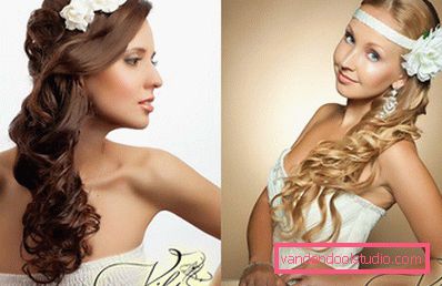 Wedding hairstyles for long hair - 250 actual photos