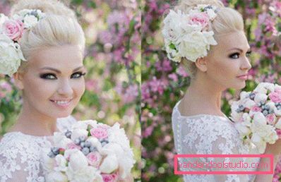 Wedding hairstyles for long hair - 250 actual photos