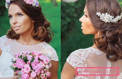 Wedding hairstyles for long hair - 250 actual photos