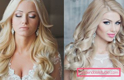 Wedding hairstyles for long hair - 250 actual photos